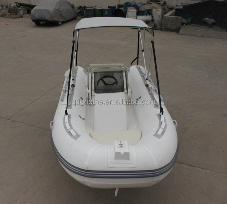 RIB390ゲーテce認証とグラスファイバー、pvc船体材料剛体船体インフレータブルボート仕入れ・メーカー・工場