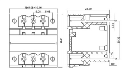 低価格プラグイン可能なターミナルブロックコネクタの製造仕入れ・メーカー・工場