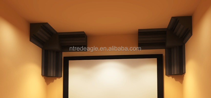 角コーナースタジオ発泡低周波トラップ低音吸音材問屋・仕入れ・卸・卸売り