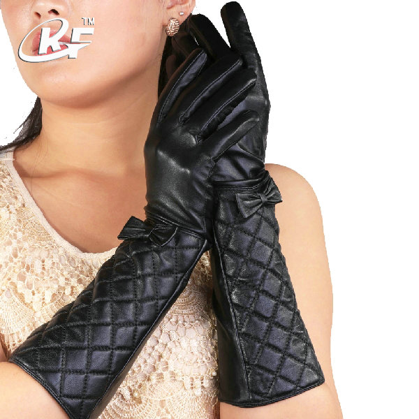 warm fashion glove, touching winter glove, tight long leather gloves問屋・仕入れ・卸・卸売り