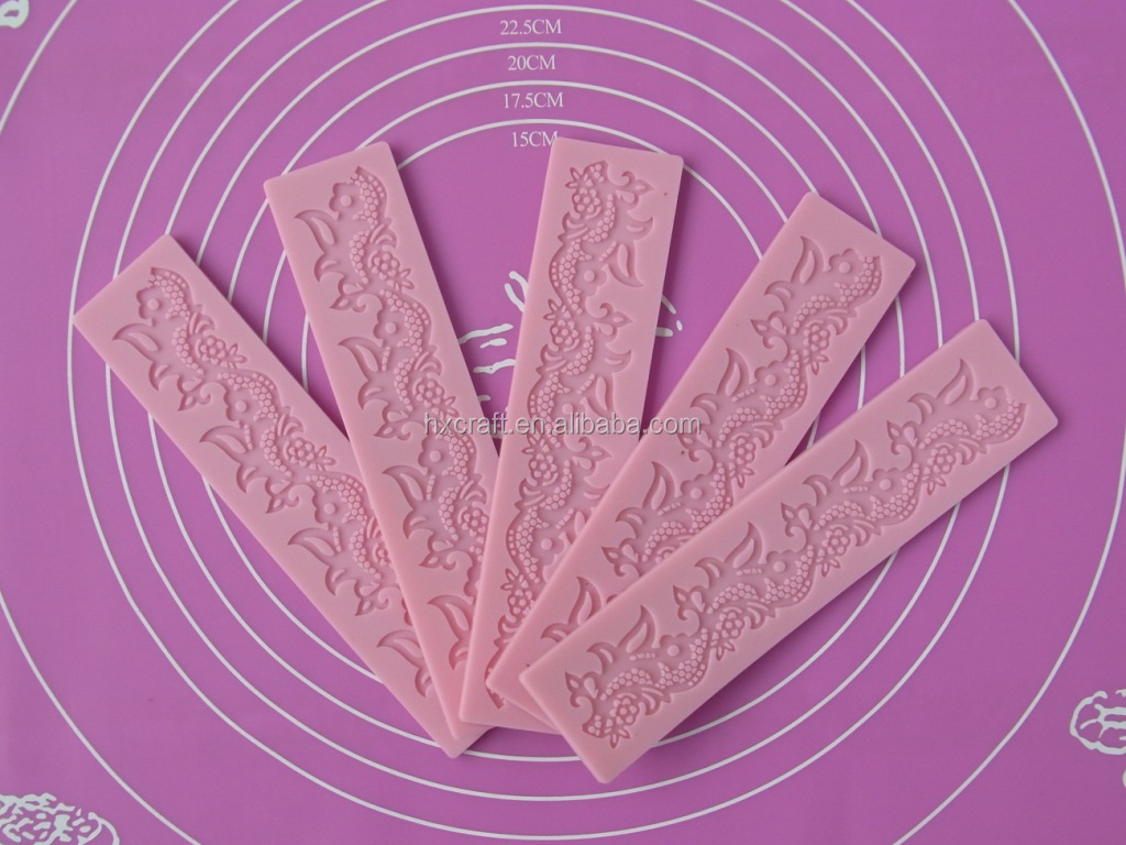 Classics Lace Shaped Silicone Mold Mould Fondant Cake Decorating Baking Tool
