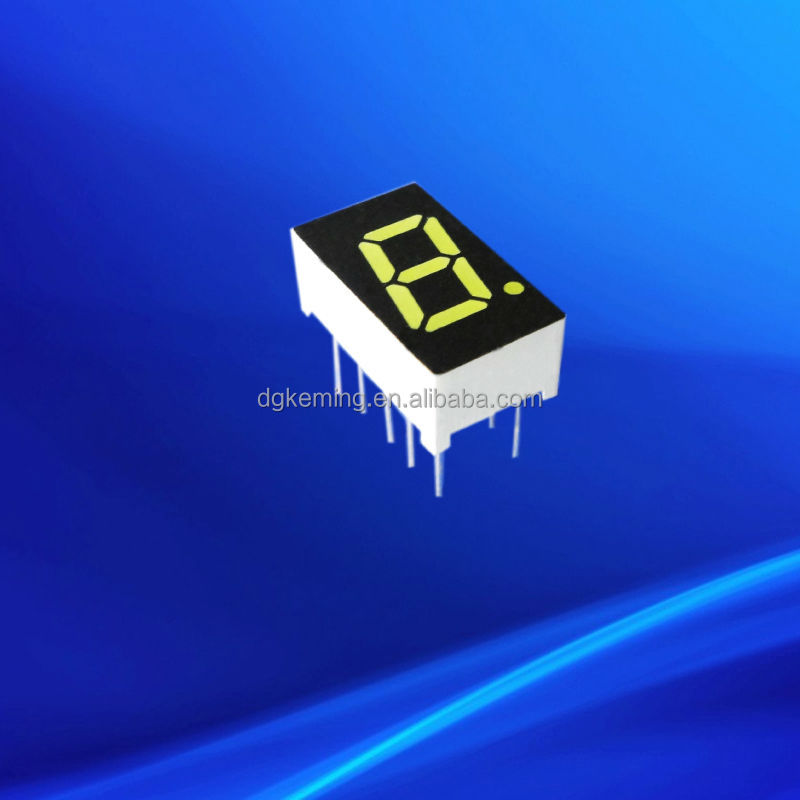 0.3 inch 7 segment led display red mini 7 segment led display