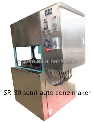 2500pcs capacity ice cream cone maker
