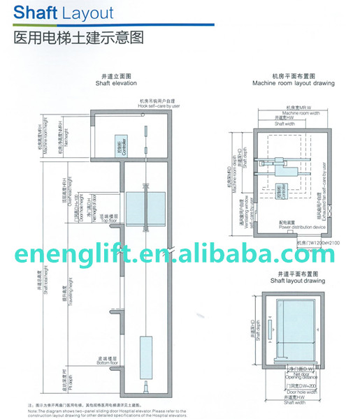 安定した稼働病院ベッドエレベーター問屋・仕入れ・卸・卸売り