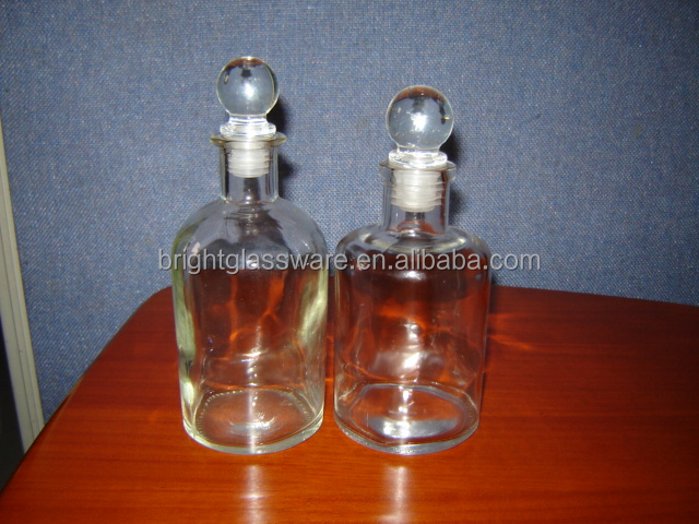 ガラス拡散ボトル/銀カバーキャップ付きの香水瓶問屋・仕入れ・卸・卸売り