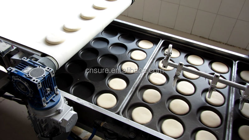 KFC hamburger production line