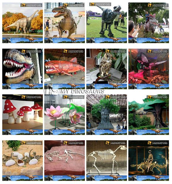 私の- ディノ大型動物の彫像シミュレーションに留め販売のためのグラスファイバー問屋・仕入れ・卸・卸売り