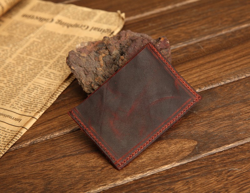 Italian Leather Leather Card Wallet Purse (3)