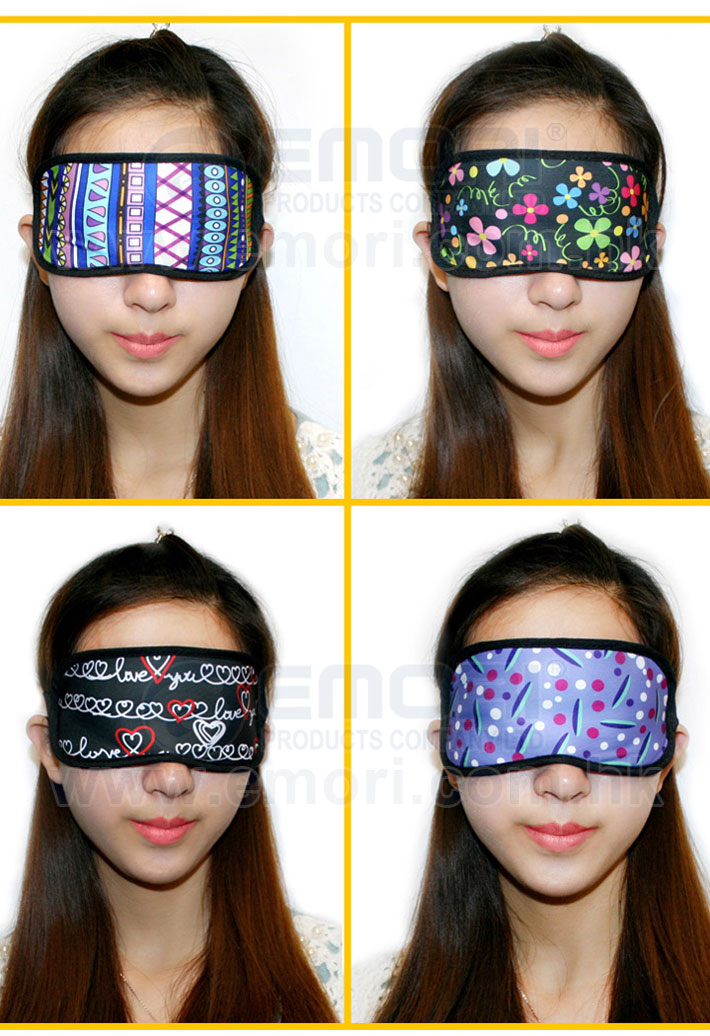 カスタムアットホームなホテル旅行アイマスクとマイクロファイバー睡眠アイシェード 問屋・仕入れ・卸・卸売り