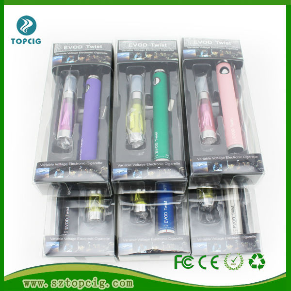 cheap price ego c twist battery evod twist starter kit evod vv twist