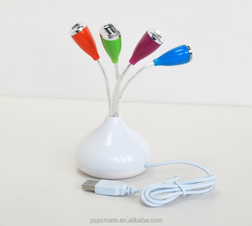花瓶の形のデザイン高速usb2.04つのusbポートを持つハブ問屋・仕入れ・卸・卸売り