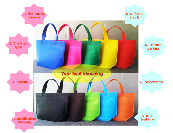 customized top grade pp non woven fabric red wine bag, durable and recycled non woven fabric handle bag