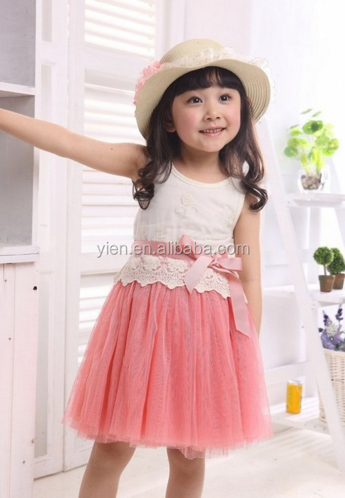 甘いかわいい卸売の女の子のドレスのレースガーゼ製造の赤ちゃんの女の子の夏のドレス仕入れ・メーカー・工場