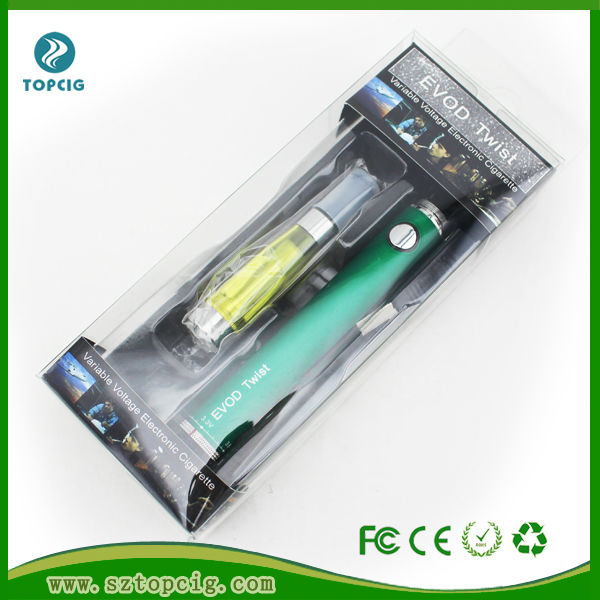 cheap price ego c twist battery evod twist starter kit evod vv twist