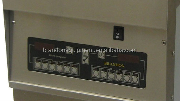 Brandon electrical fryer with oil filter and Hi limit safety device: manual reset