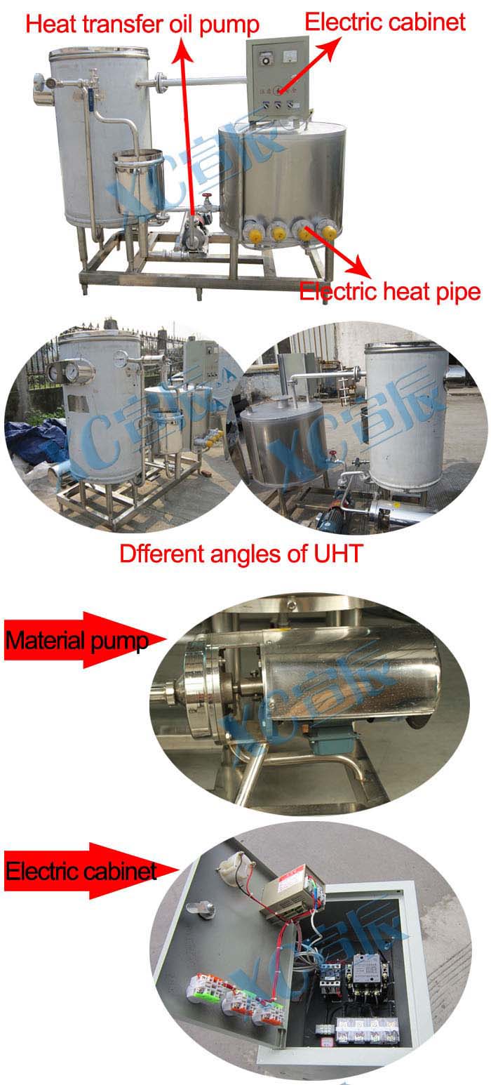 UHT machine for soy milk for sale