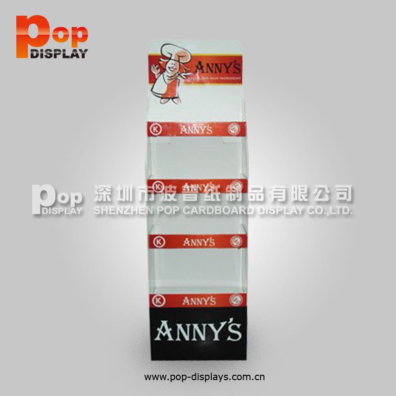 2014 Creative custom chewing gum cardboard display stand