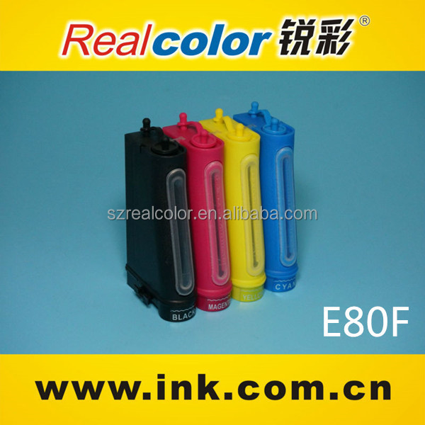 素敵なスタイルrealcolorインクタンクのためのciss/空のインクタンク/- t80cissインクのマシン用問屋・仕入れ・卸・卸売り