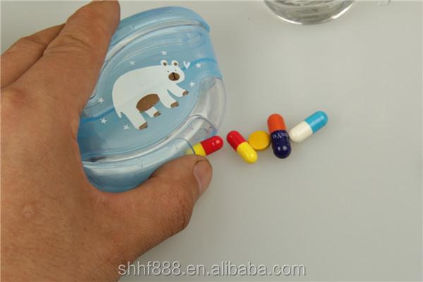 毎日かわいいプラスチック製のスライドピルボックス問屋・仕入れ・卸・卸売り