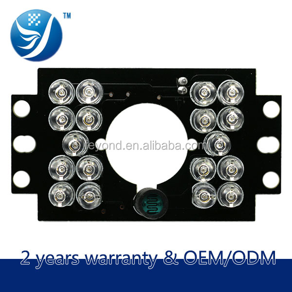 18pcs, led panel light ,12mil ,pcb plate, with dome or bullet