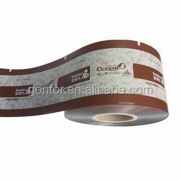 Stand-up with Zipper and Attractive Designs Aluminum Foil Coffee Bag