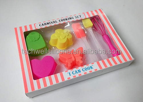 silicone baking kit set cake decorating tools