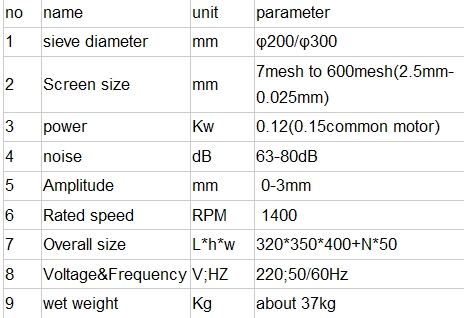more than 95% accuracy used vibration testing equipment
