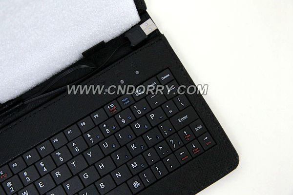 オプション標準usb2.0ケーブル7色レザーケースミニ7インチタブレットpcのキーボード問屋・仕入れ・卸・卸売り