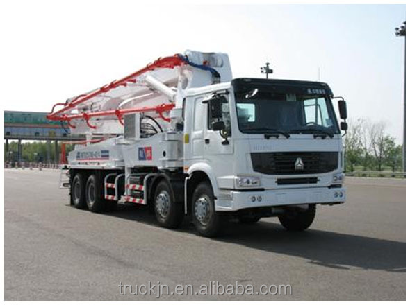 Sinotrukhowo42m/45m/48m/52mアップロード371hpzz5437s4667c8x4のコンクリートポンプ車問屋・仕入れ・卸・卸売り