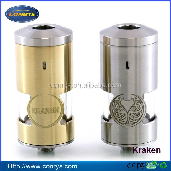 2014 New Rebuildable Atomizer Kraken atomizer with 510 thread kraken vaporizer rda atomizer