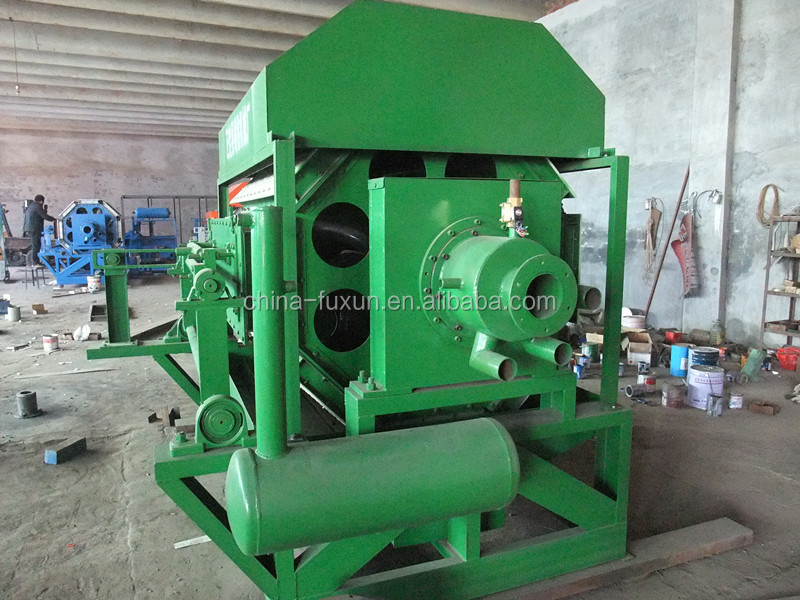 egg tray making machine price/small egg tray machine/red wine paper tray machine(support customize)