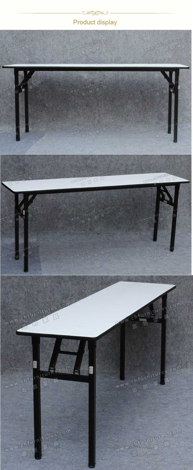の長方形のテーブル高品質な新製品foldinglyc-t07pの長方形のテーブル仕入れ・メーカー・工場