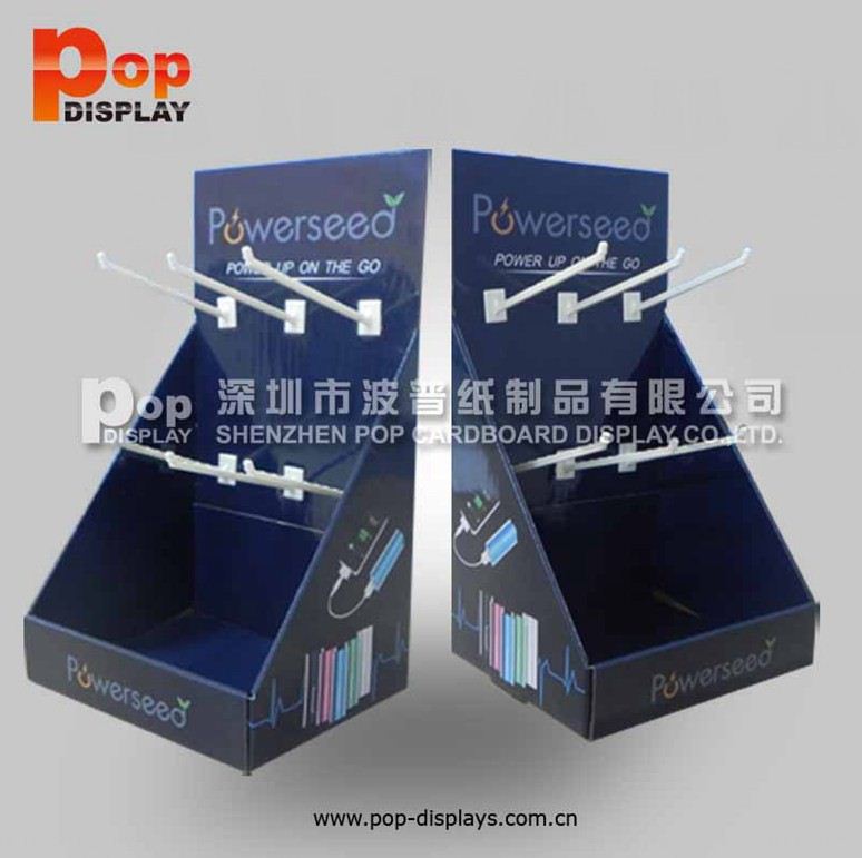 customized revel chewing gum counter display