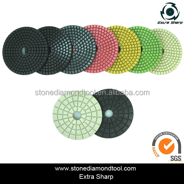 7 step 7 pneumatic angle grinder polishing pads