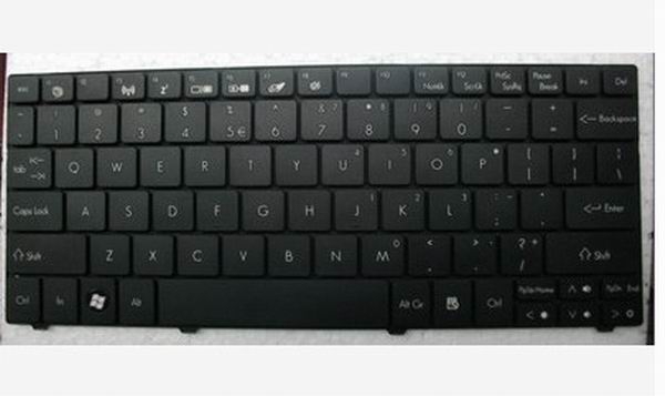 卸売alibabaの交換ノートパソコンのキーボードのためのエイサー熱望する1つ751us白黒問屋・仕入れ・卸・卸売り