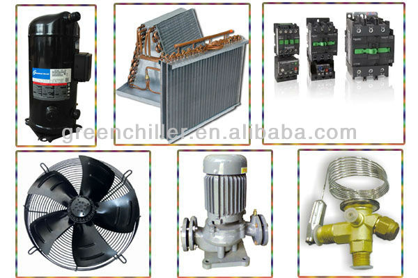 Scroll Water Cooling Machine/Food Processing Industry Water Chiller