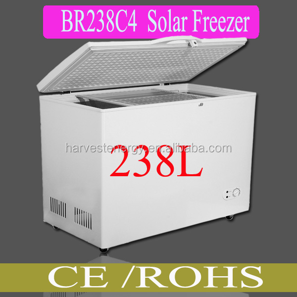 Dc2014年commpressor12v/24vbr318c4太陽冷凍庫の胸問屋・仕入れ・卸・卸売り