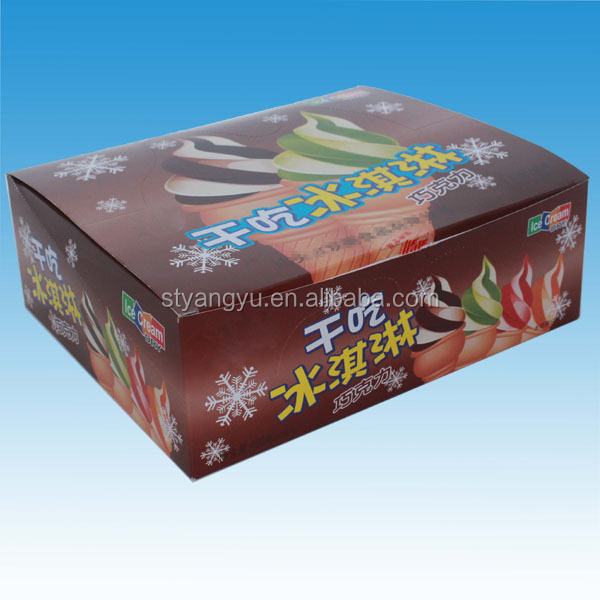 Ice Cream Shape Chocolae Biscuit
