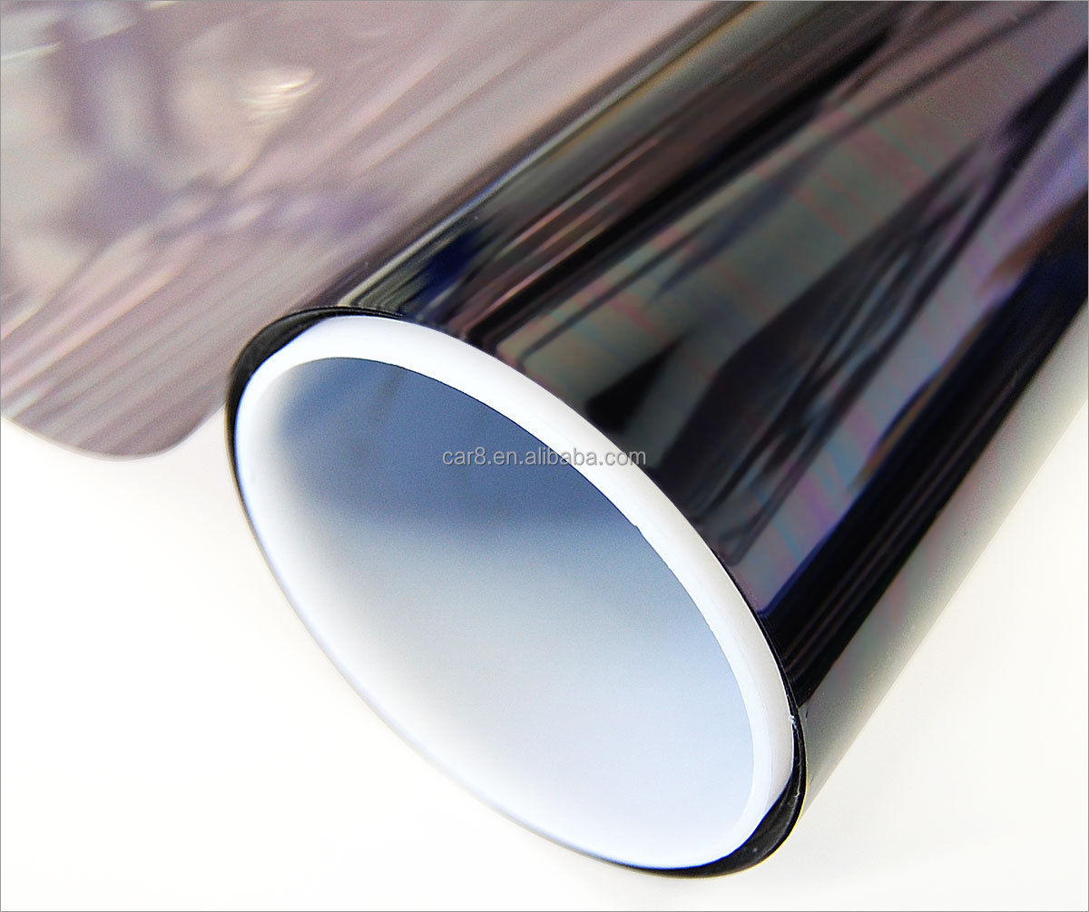 Blue Car Window Tint