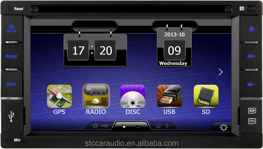 6.2」/6.95''二重喧騒マルチ- メディアplayer*2014タッチスクリーン車のdvd新しいデザイン! stc- 6019*問屋・仕入れ・卸・卸売り