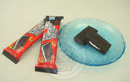 Chocolate Biscuit with milk jam