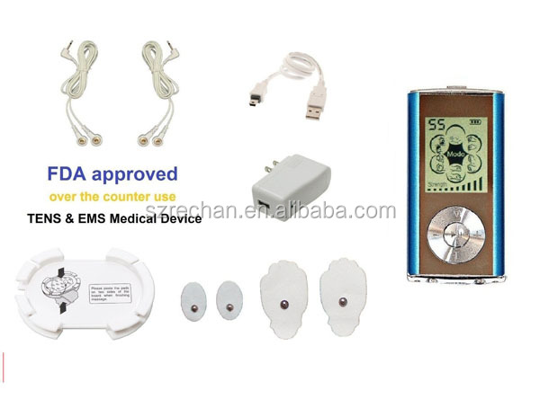 REC-208 Handheld Rechargeable Mini TENS Massager