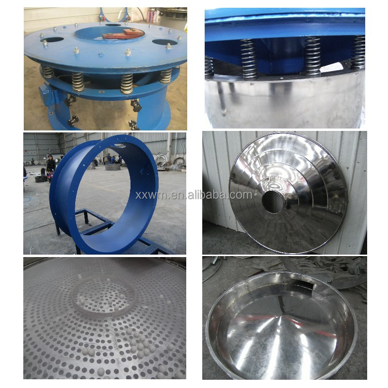 Rotary Vibrating Cocoa Powder Sieve Separator Equipment