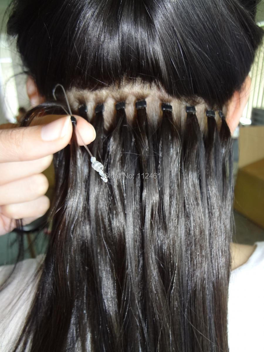 Наращивание волос микро ринг 80 см