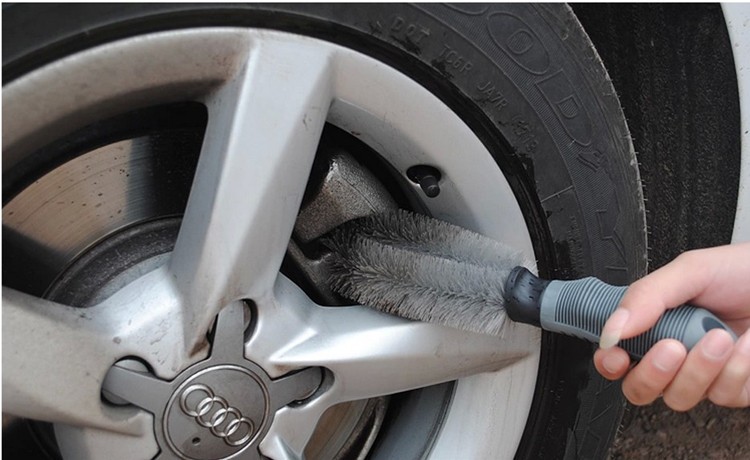 Car Wheel Cleaning brush 4