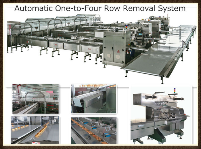 high speed customized chocolate crispy bars rotary feeding