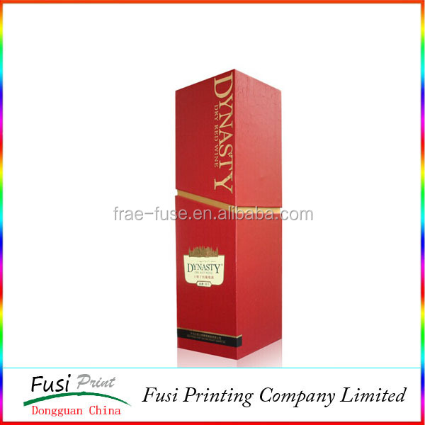 Paper Packaging Box for Red Wine,Wine Gift Box