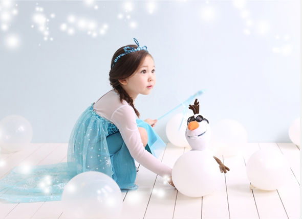 の子供の日のギフトlovelybabies冷凍女王の女の子の子供の子供スカートドレス2から8歳仕入れ・メーカー・工場