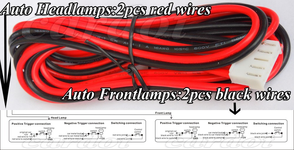 auto light wires