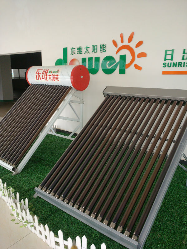 Ce/ccc/130lコンパクトiso認定ノー- 圧力太陽熱温水器、 屋上太陽熱給湯器問屋・仕入れ・卸・卸売り